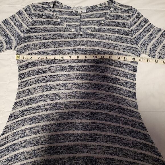 J Gee small womens blue and white striped dress - Picture 7 of 11